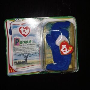 Ty McDonalds Bear Peanut International Plush Doll 2000 Vintage VTG